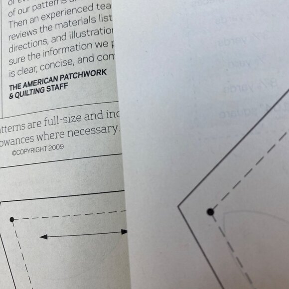 American Patchwork & Quilting Magazine August 2009 Issue 99 Quick & Easy Quilts - Picture 7 of 7